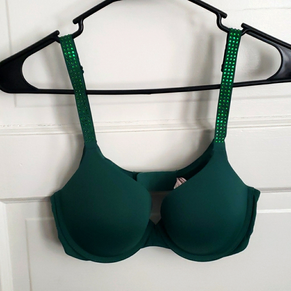 BNWT Victoria's Secret Dark Green Push Up